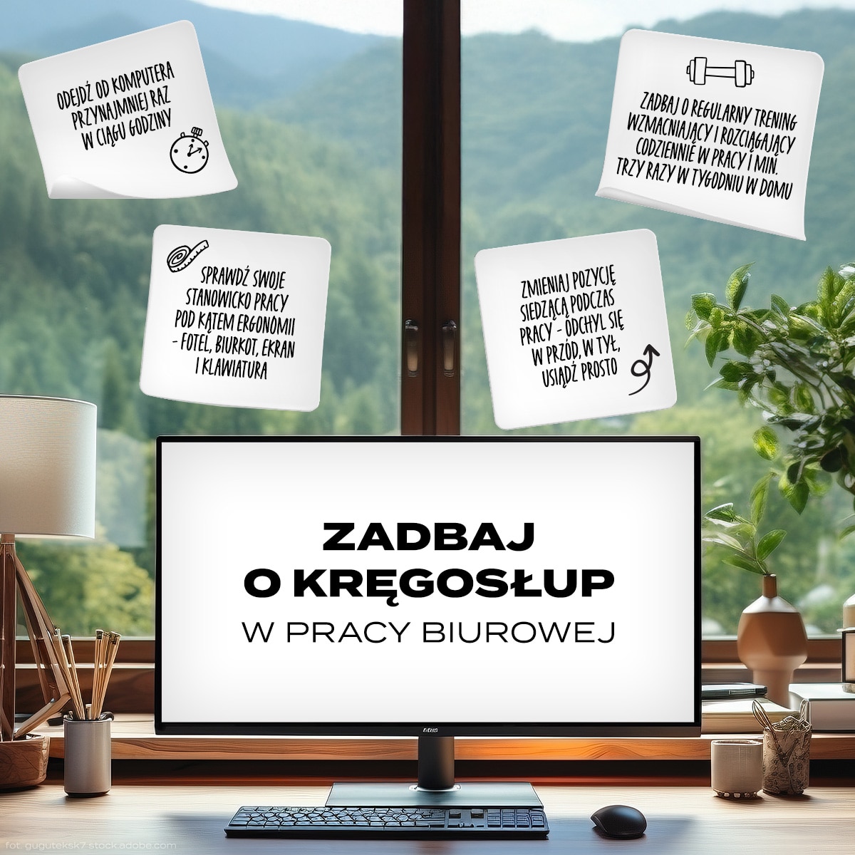 Gdy boli kręgosłup w pracy