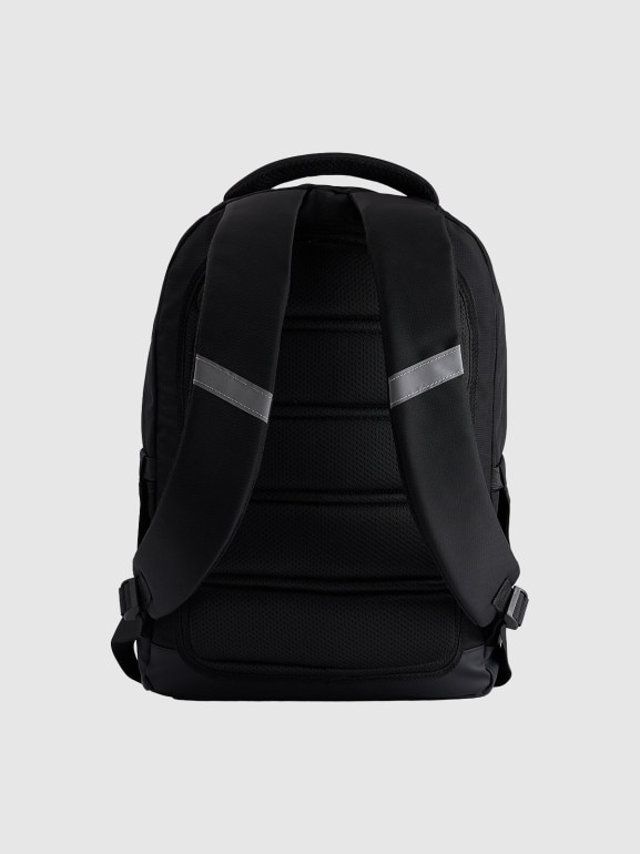 Plecak miejski z kieszenią na laptopa (25 L) 4F 4FRAW25ABACU570 - czarny