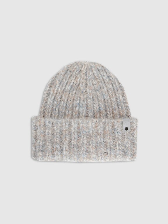 Damska czapka zimowa 4F 4FRAW25ACAPF0723 - niebieska