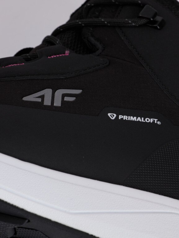 Damskie buty zimowe śniegowce DCX 4F 4FRAW25FWINF058 - czarne