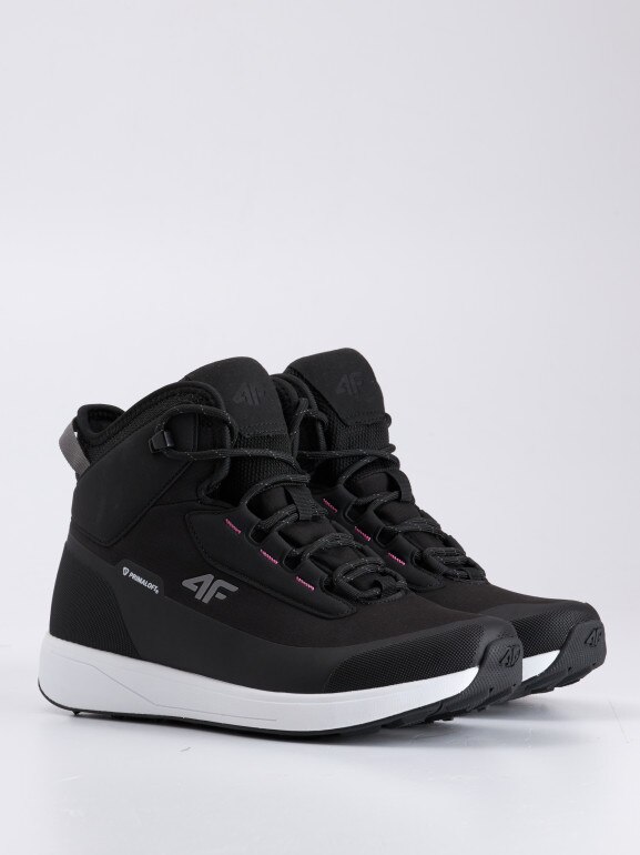 Damskie buty zimowe śniegowce DCX 4F 4FRAW25FWINF058 - czarne