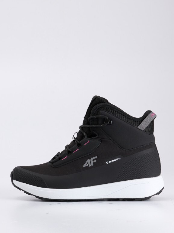 Damskie buty zimowe śniegowce DCX 4F 4FRAW25FWINF058 - czarne