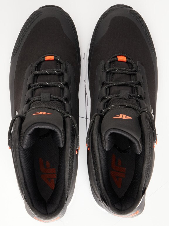 Męskie buty zimowe śniegowce 4F 4FRAW25FWINM064 - czarne