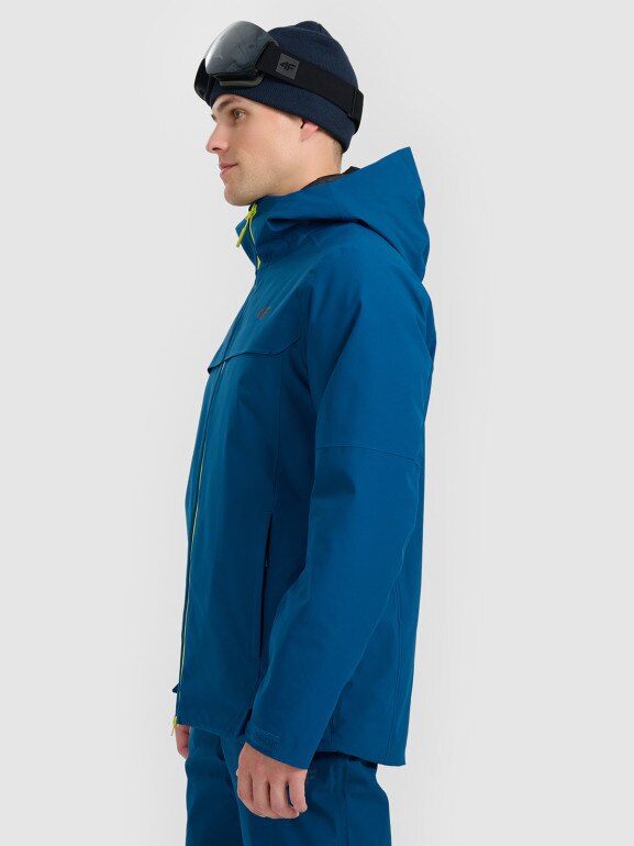 Męska kurtka narciarska 4F 4FRAW25TTJAM1080 - granatowa