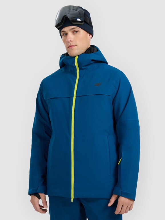 Męska kurtka narciarska 4F 4FRAW25TTJAM1080 - granatowa