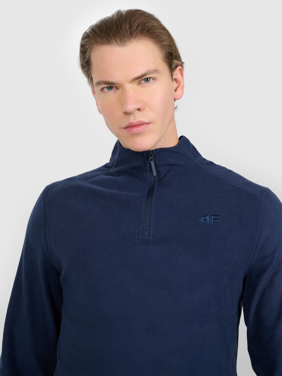 Męska bielizna termiczna (góra) 4F 4FRAW25UFLEM082 - granatowa