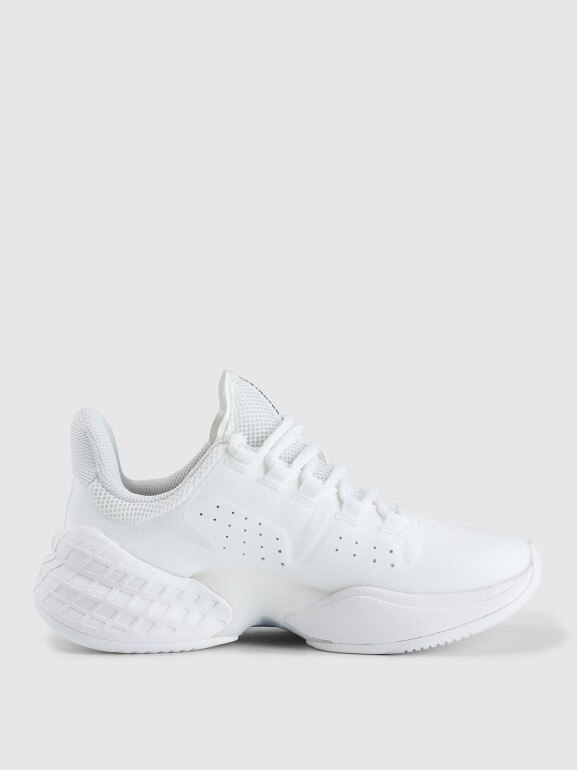 Damskie buty do sportów halowych 4F Destroyer 4FRSS25FSPOF169 - białe