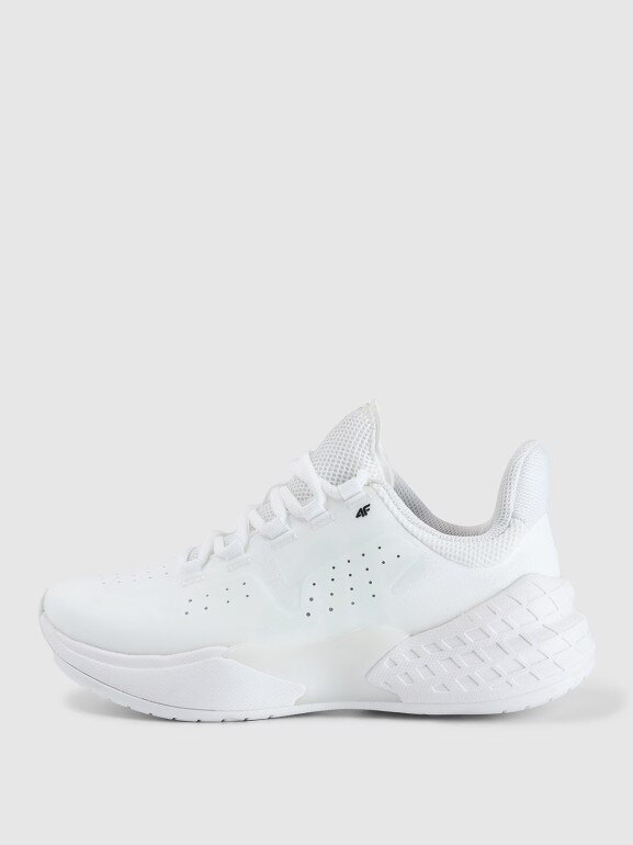 Damskie buty do sportów halowych 4F Destroyer 4FRSS25FSPOF169 - białe