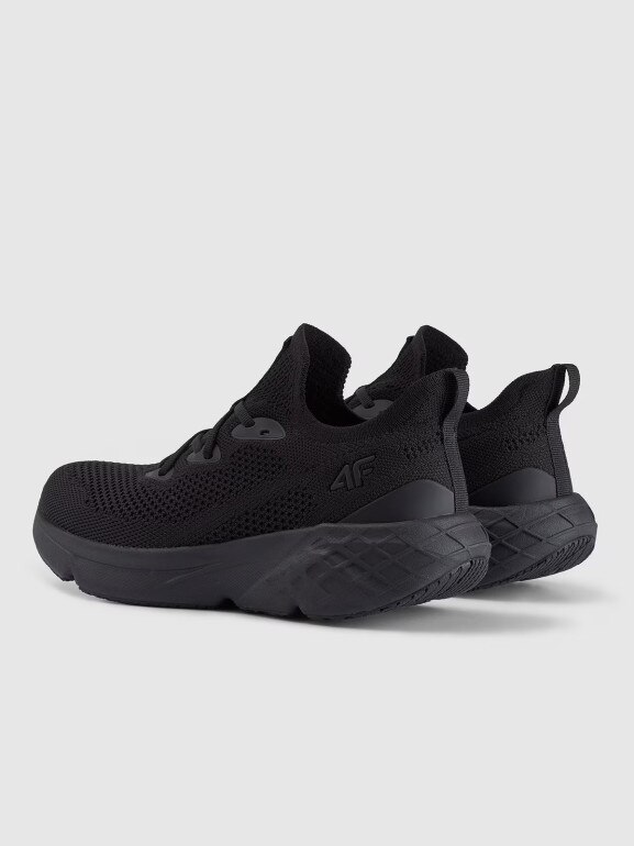 Damskie sneakersy 4F Velocity E-knit 4FRSS25FSPOF171 - czarne