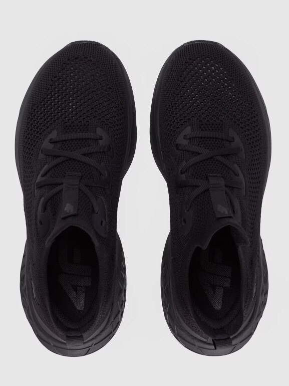 Damskie sneakersy 4F Velocity E-knit 4FRSS25FSPOF171 - czarne