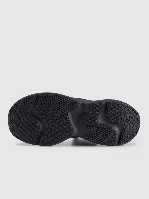 Damskie sneakersy 4F Velocity E-knit 4FRSS25FSPOF171 - czarne