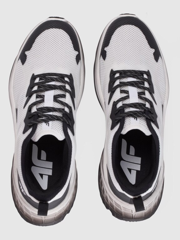 Męskie buty do biegania Freemove Mesh 4F 4FRSS25FSPOM153 - białe
