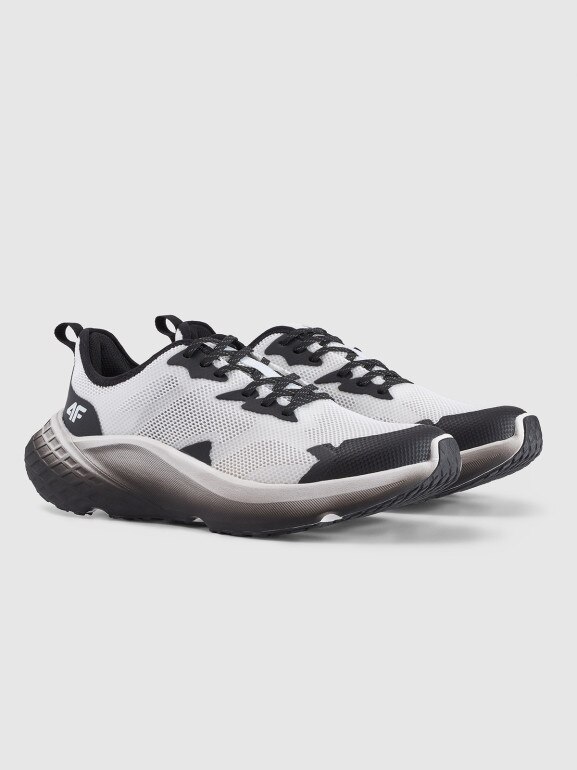 Męskie buty do biegania Freemove Mesh 4F 4FRSS25FSPOM153 - białe