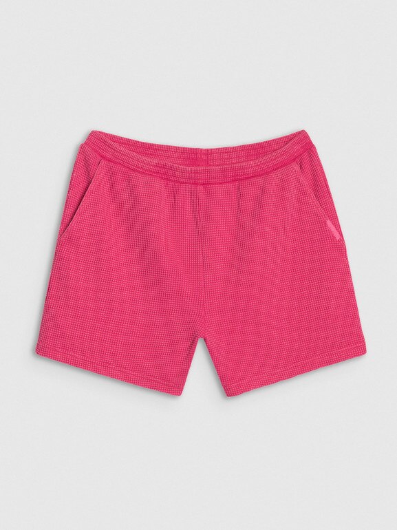 Damskie spodenki casual 4F 4FRSS25TSHOF699 - różowe