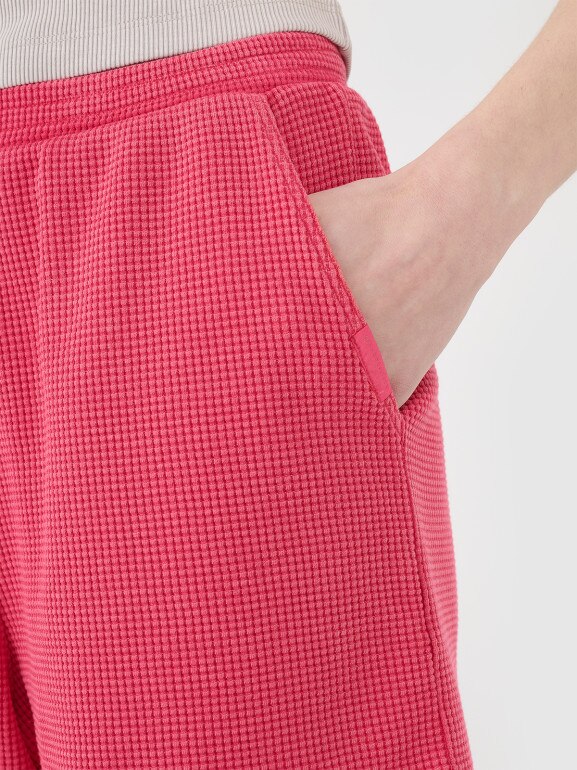 Damskie spodenki casual 4F 4FRSS25TSHOF699 - różowe