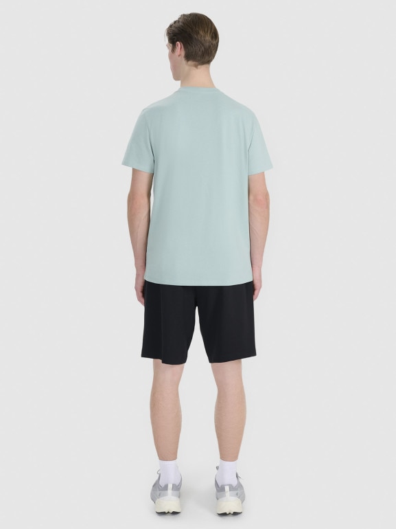 Męskie spodenki casual 4F 4FRSS25TSHOM746 - czarne