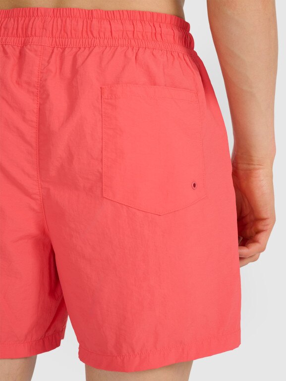 Męskie spodenki plażowe 4F 4FRSS25UBDSM178 - czerwone
