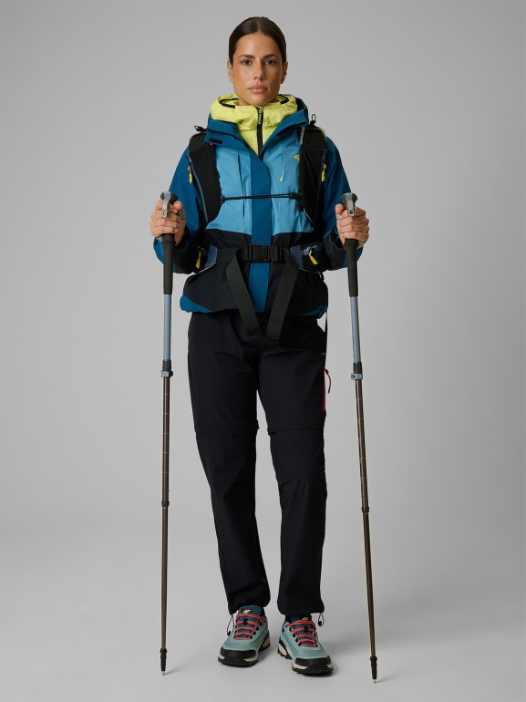 Damska kurtka trekkingowa 4F 4FRSS26TTJAF1272 - niebieska