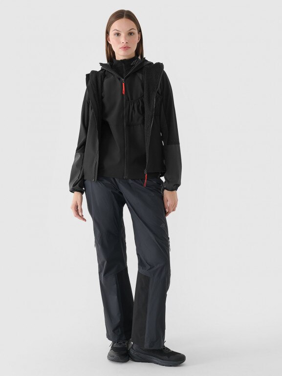 Damska kurtka skiturowa Primaloft Active 4F 4FWAW24TTJAF688 - czarna