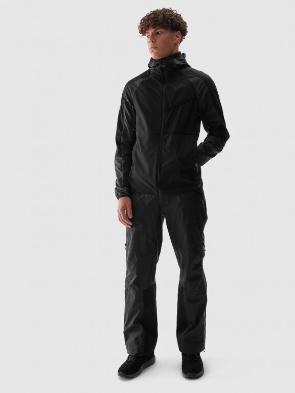 Męska kurtka trekkingowa Primaloft Active 4F 4FWAW24TTJAM518 - czarna