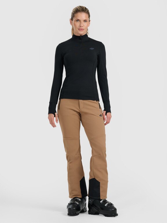 Damska bielizna termiczna (góra) 4F 4FWAW25UBRUF098 - czarna