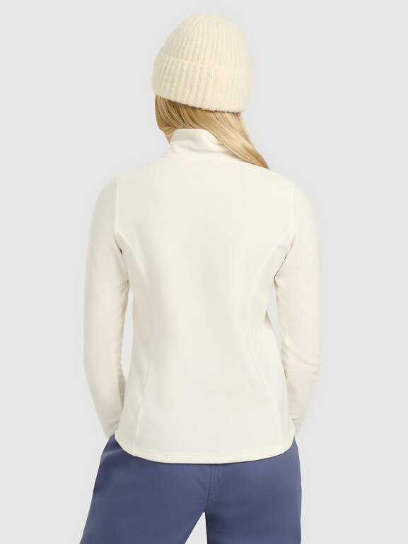 Damska bielizna termiczna polarowa (góra) 4F 4FWAW25UFLEF063 - beżowa