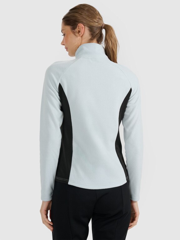 Damska bielizna termiczna polarowa (góra) 4F 4FWAW25UFLEF064 - niebieska
