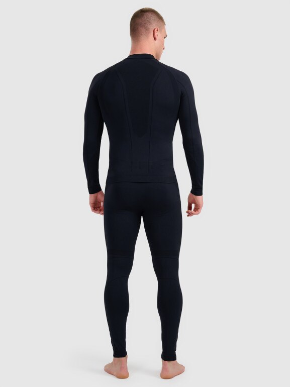 Męska bielizna termoaktywna (dół) 4F 4FWAW25USEAM225 - czarna