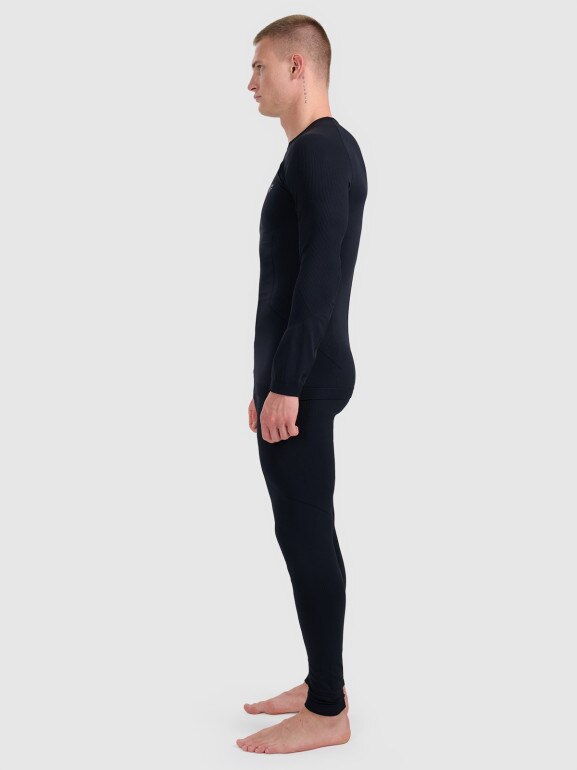 Męska bielizna termoaktywna (dół) 4F 4FWAW25USEAM234 - czarna