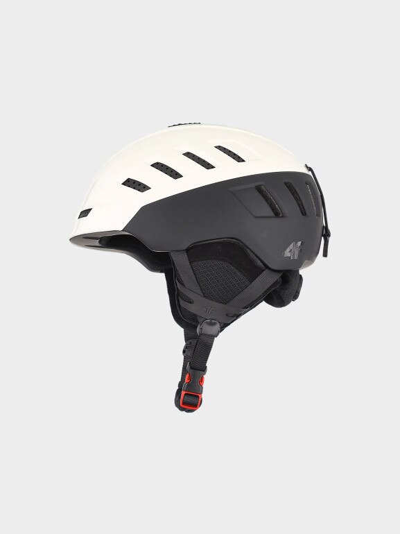 Kask narciarski uniseks 4F 4FWMM00AHELU094 - biały