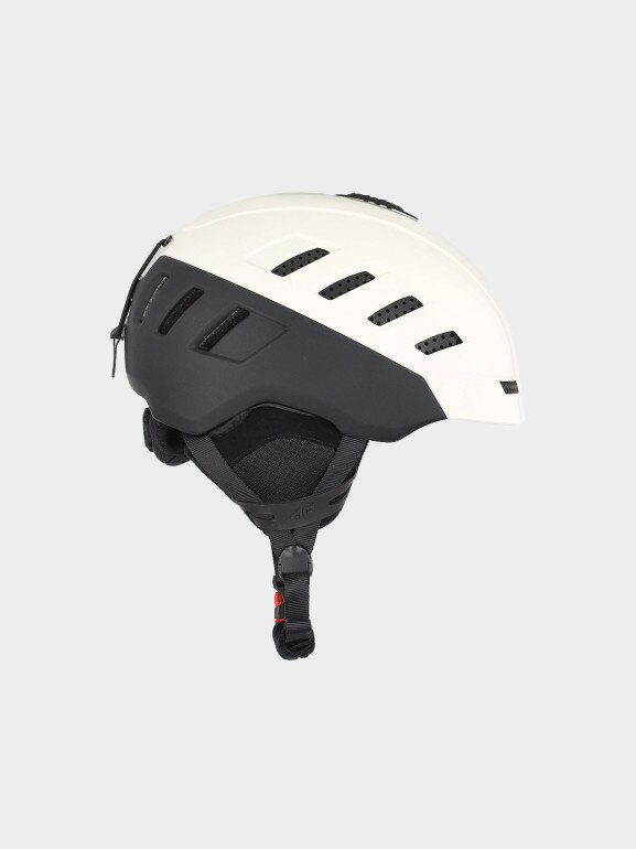 Kask narciarski uniseks 4F 4FWMM00AHELU094 - biały