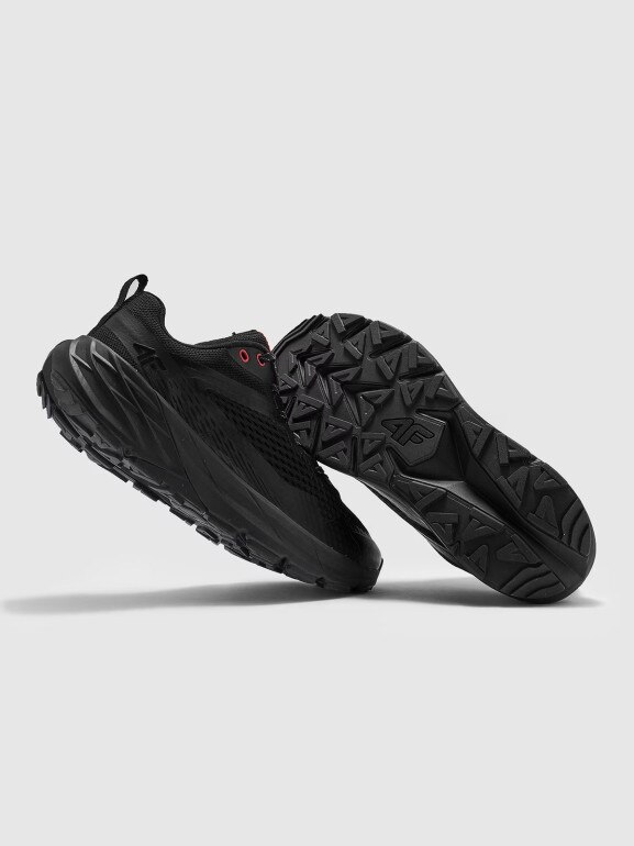 Męskie buty trekkingowe 4F SPEED HIKER 4FWMM00FOTSM036 - czarne
