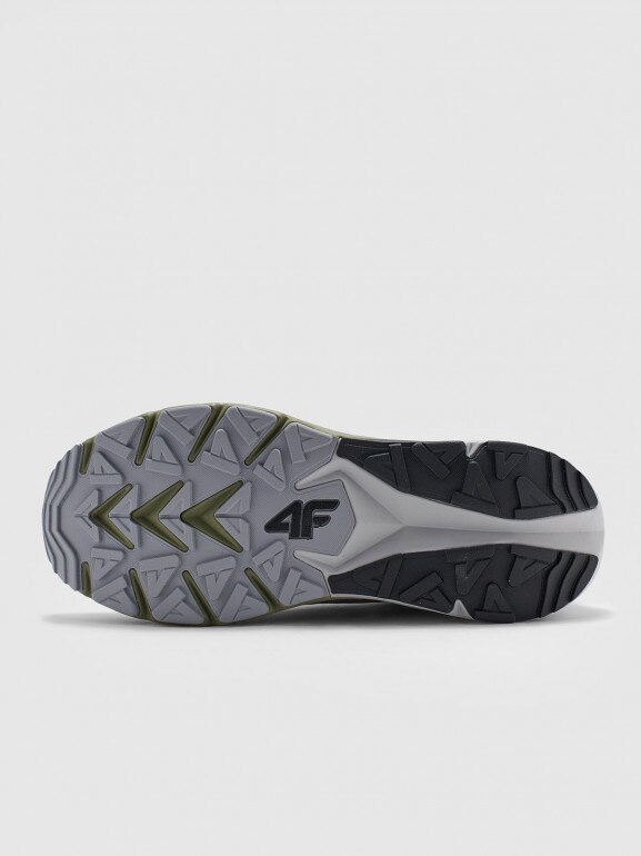 Męskie buty trekkingowe trailowe Speed Hiker 4F 4FWMM00FOTSM037 - szare