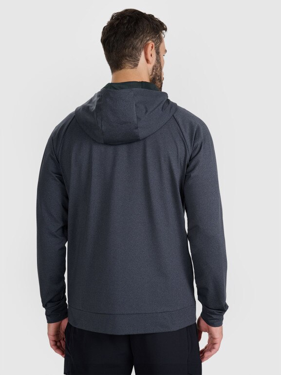 Męska bluza treningowa 4F 4FWMM00TFSWM654 - szara