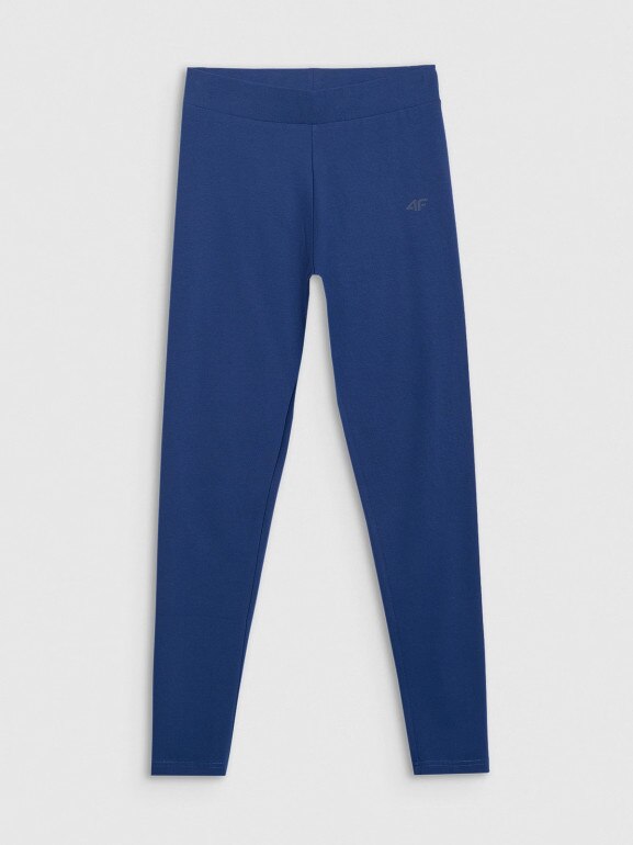 Damskie legginsy dzianinowe 4F 4FWMM00TTIGF195 - granatowe