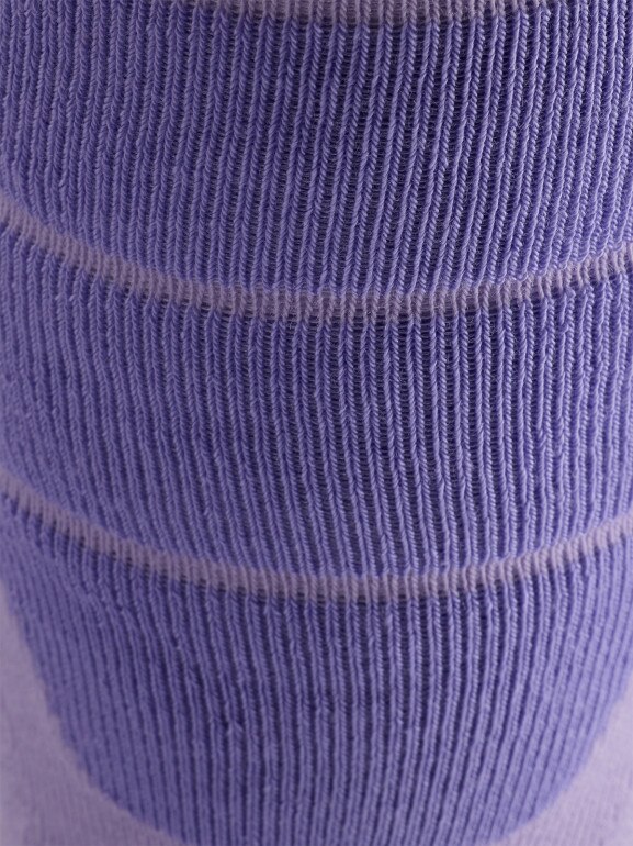 Damskie skarpety narciarskie 4F 4FWMM00UFSOF239 - fioletowe