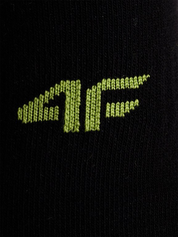 Męskie skarpety narciarskie 4F 4FWMM00UFSOM240 - czarne