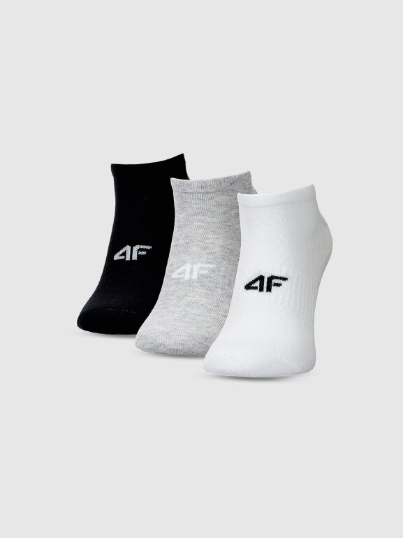 Męskie skarpetki (3-pack) 4F 4FWMM00USOCM442 - multikolor