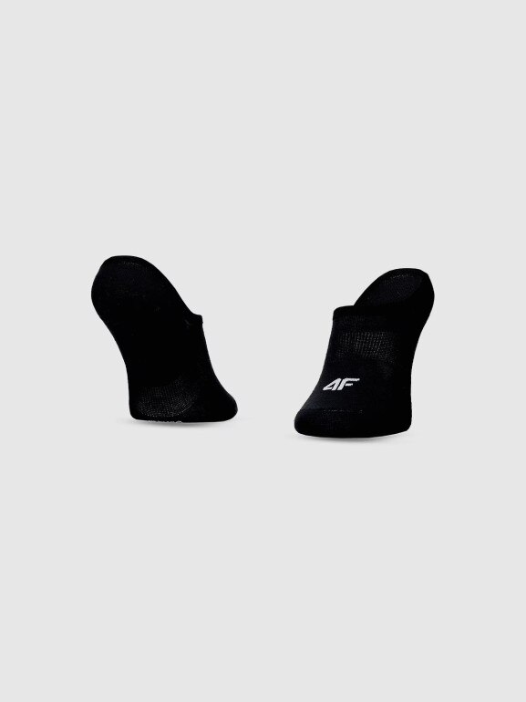Męskie skarpetki stopki 4F (3-pack) 4FWMM00USOCM477 - czarne