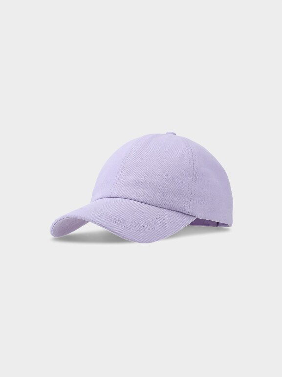 Czapka z daszkiem uniseks 4F 4FWSS25ACABU368 - fioletowa