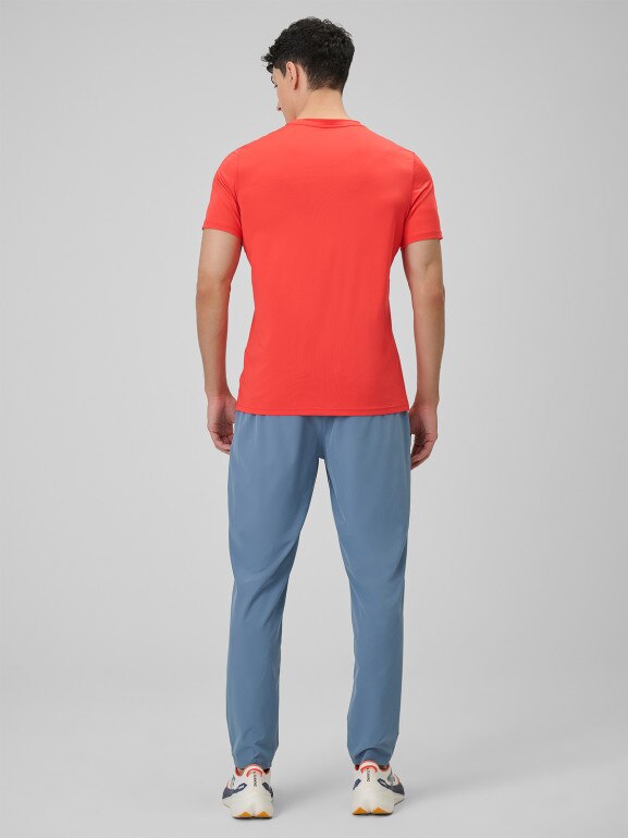 Męskie spodnie treningowe 4F 4FWSS26TFTRM1047 - denim