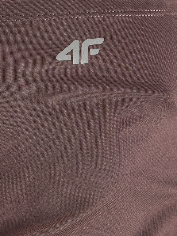 Bandana uniseks 4F 4FWAW25ABDAU125 - brązowa