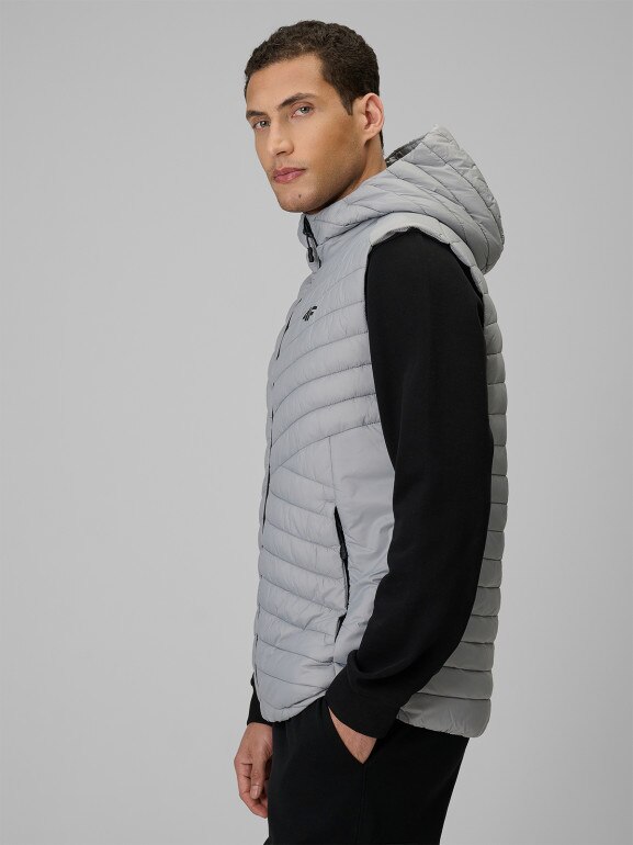 Bezrękawnik treningowy 4F PRO 4FWSS26TVJAM344 - szary