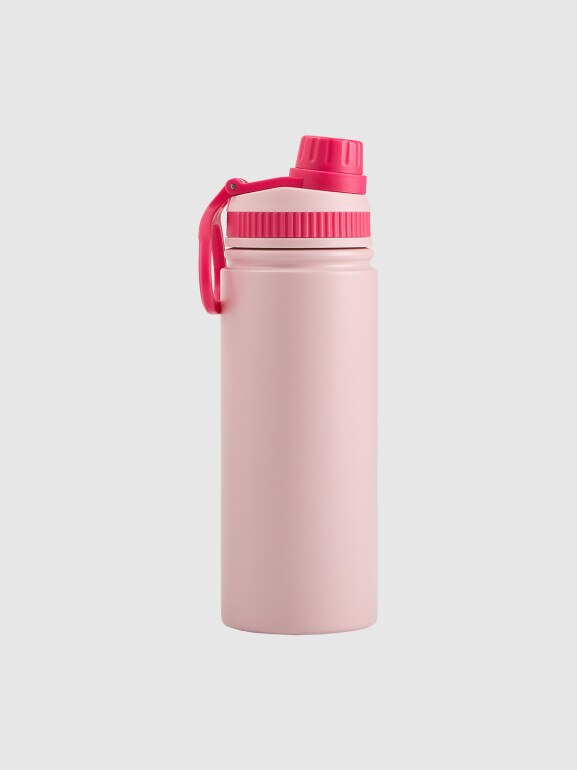 Bidon na wodę 4F 4FRSS26ABOTU033 540 ml - różowy