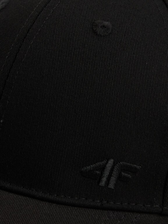 Czapka z daszkiem uniseks 4F 4FRSS26ACABU588 - czarna