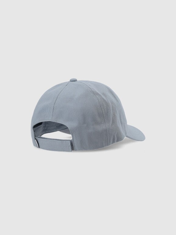 Czapka z daszkiem uniseks 4F 4FWMM00ACABU465 - niebieska