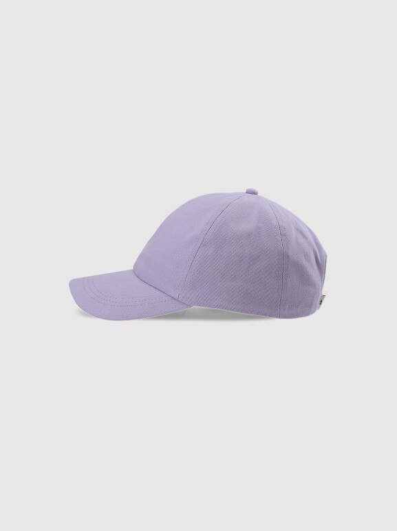 Czapka z daszkiem uniseks 4F 4FWMM00ACABU465 - fioletowa