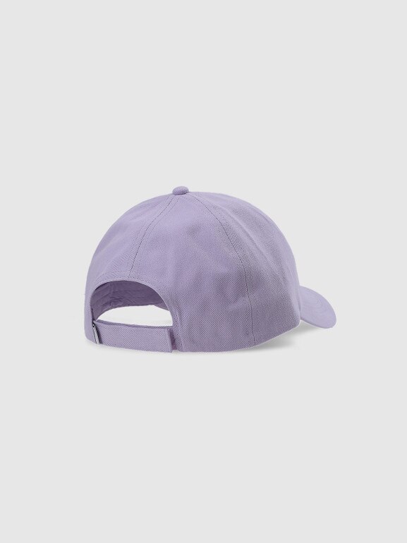 Czapka z daszkiem uniseks 4F 4FWMM00ACABU465 - fioletowa