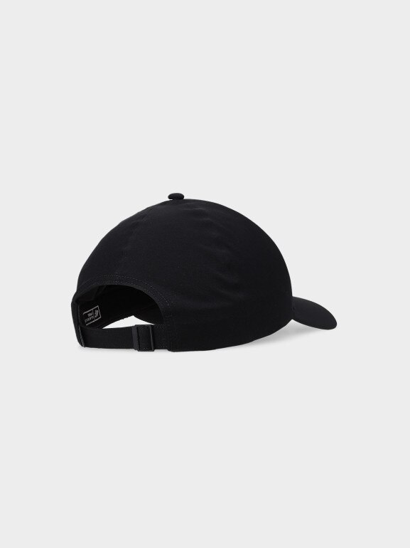 Czapka z daszkiem uniseks 4F 4FWSS25ACABU371 - czarna