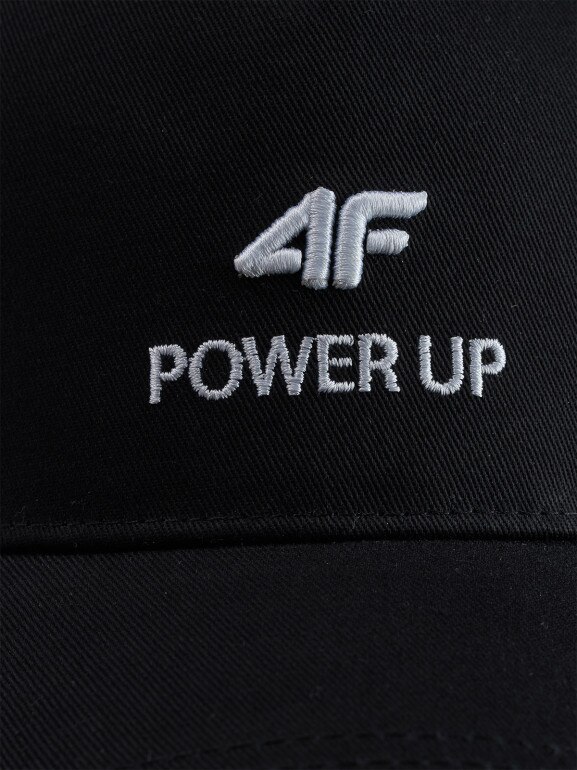 Czapka z daszkiem uniseks 4F 4FWSS26ACABU555 - czarna